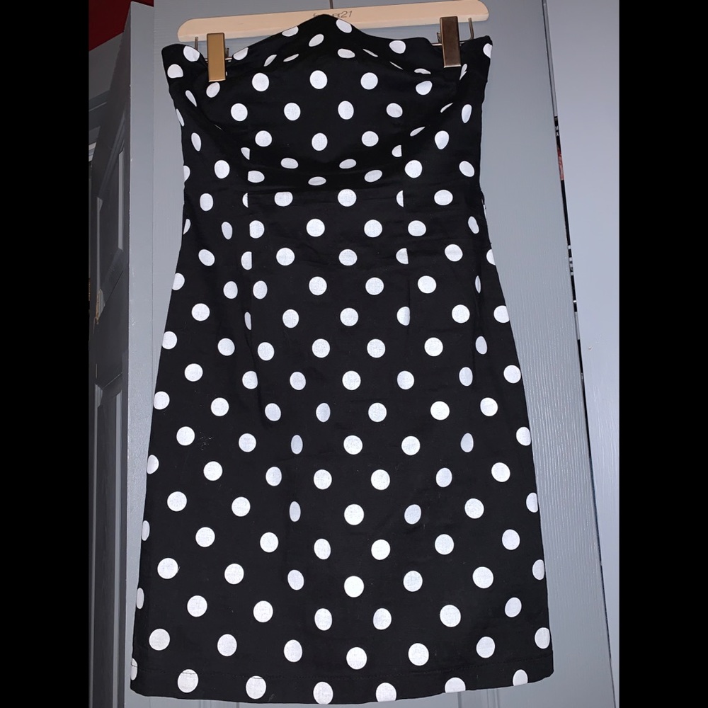 Charlotte Russe Polka Dot Tube Dress